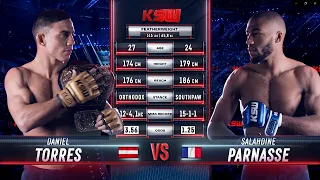 KSW Free Fight: Salahdine Parnasse vs. Daniel Torres 2