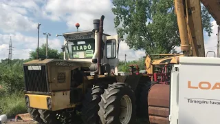 RÁBA Hungarian-made articulated heavy tractor. Recorded on July 27, 2020.