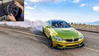 BMW M4 - Forza Horizon 5 | Drift on the steering wheel | Logitech G29 Gameplay