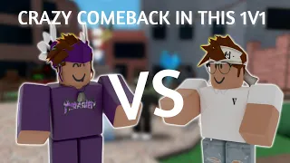 So I had a CRAZY comeback in this 1v1.. | Ft. @Chillz-MM2