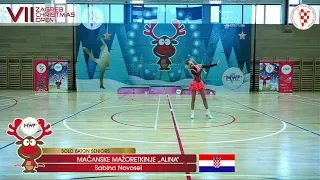 2019.  VII. ZCO: SOLO BATON SENIORS, MAČANSKE MAŽORETKINJE ALINA, CROATIA