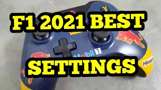 F1 2021 BEST CONTROLLER & WHEEL SETTINGS