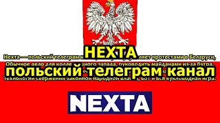 Нехта польский телеграм канал, который управляет протестами в Беларуси
