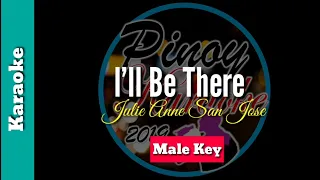 I'll Be There by Julie Anne San Jose (KARAOKE:MALE KEY)