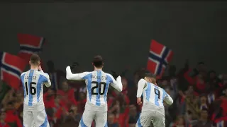 eFootball 2024 Argentina vs Norway Hello Everyone, Welcome to my channel #argentina #norway #sports