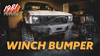 Front Winch Bumper for Toyota 4x4 Budget Build!