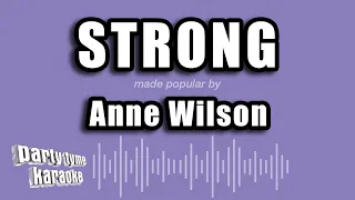 Anne Wilson - Strong (Karaoke Version)