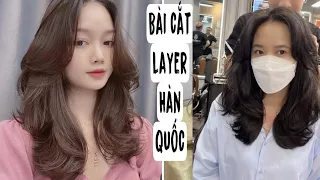 Bài cắt layer Hàn quốc ( học viện Tân thượng Hải)