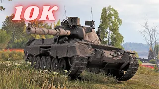 Leopard 1- 10K Damage 9 Kills  World of Tanks Replays 4K