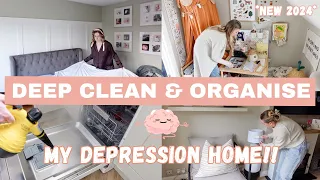 DEEP SPRING CLEAN, ORGANISE & DECLUTTER MY DEPRESSION HOME | Deep Cleaning Diaries *NEW 2024*