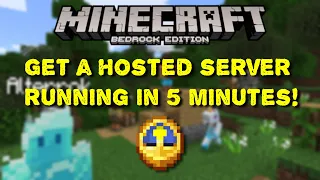 Minecraft | How to Get a Bedrock Server Up and Running in 5 Minutes! | Hosted with Nitrado