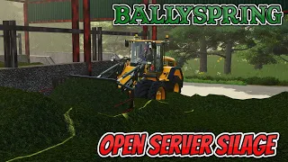 #fs22 open server silage  ballyspring