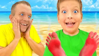 On The Beach | Opposites Song + more Kids Songs and Videos with Max