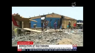 Demolition at Old Fadama - The Pulse on JoyNews (15-4-20)