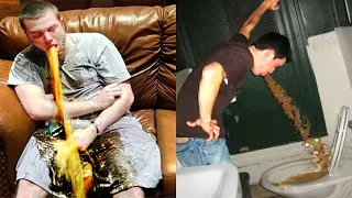 Try Not To Laugh: Funny Puking Video🤮🤮🤮 - Funny People Vomit - Funny Trendy Everyday