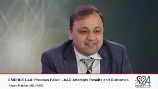 (SPONSORED) HRS 2024: EMERGE LAA: Previous Failed LAAO Attempts Results and Outcomes