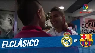 ElClásico - Jugadores en el Túnel de Vestuarios