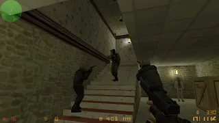 Counter Strike 1.6 cs italy map gameplay