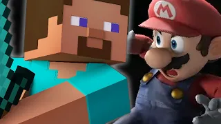 They FINALLY put Minecraft Steve in Smash...