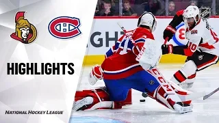 Монреаль - Оттава / NHL Highlights | Senators @ Canadiens 11/20/19