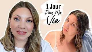 UNJOUR DANS MA VIE : ROUTINE CHEVEUX BOUCLÉS & MISE EN BEAUTÉ CANICULE!