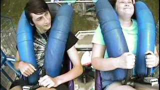 Lorrie & Jordon on the Slingshot at Darien Lake