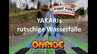 YAKARIs rutschige Wasserfälle (Onride POV) Fort Fun Abenteuerland Neuheit 2023 Yakari Wasserrutsche