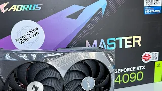 Обзор самой первой в России Gigabyte RTX 4090 Aorus Master 24GB