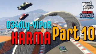 GTA 5 Online - INSTANT KARMA moments on STUNT RACES (Episode: 10)