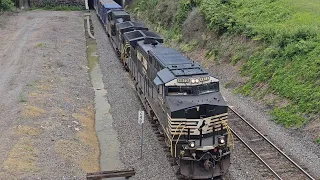 NS 63V in Gallitzin, Pennsylvania (06/25/2023)