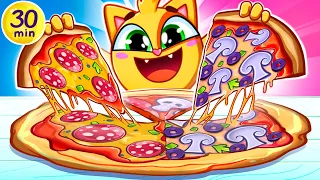 Pizza Song🍕😍 | Funny Kids Songs 😻🐨🐰🦁 And Nursery Rhymes by Baby Zoo