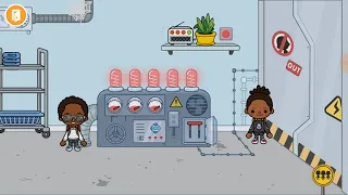 Toca life:hospital how to find bottons to unlock secret lab in under ground