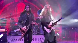 Arch Enemy- Set Flame to the night/The World is Yours live @Marquee Theatre Tempe Az 4/16/22