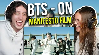 My Little Sister's FIRST TIME LISTENING BTS !! | BTS (방탄소년단) ON' Kinetic Manifesto Film : Come Prima