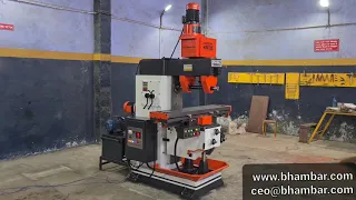 Horizontal Vertical Milling Machine SPM BHAMBAR make - 9501400082