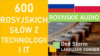 Rosyjskie słownictwo techniczne - 600 słów i zwrotów z technologii i IT