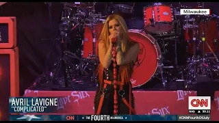 Avril Lavigne Summerfest 2022 - Sk8er Boi, Complicated, Bite Me (The Fourth in America CNN)