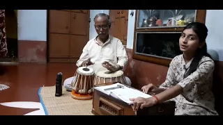 Vaktigeeti- Akbar nacho nacho go shyama/Srija Ghosh. / Tabla- Naba kumar Das.