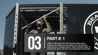 BeaverFit USA - Nomad Beyond Trailer - Strength Rack + Rear Pull-Up Bar Assembly