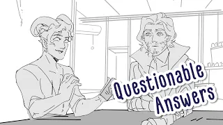 Molly answering questions like a politician. (Critical Role Animatic C2E2)