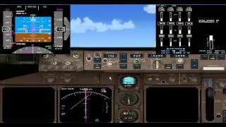 FSX PMDG 747 Paris to Heathrow Professional Part 4