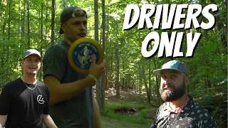 THROWING DRIVERS ONLY with @FoundationDG at Independence Park!! | Beginner Disc Golf Tips