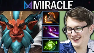 Troll Warlord Dota 2 Gameplay Miracle with Battlefury and Silveredge