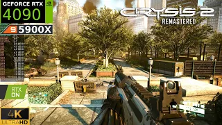 Crysis 2 Remastered | RTX 4090 4K Very High Ray Tracing | Ryzen 9 5900X