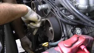 Toyota v6 5vzfe Timing Belt Replacement DIY Part 1