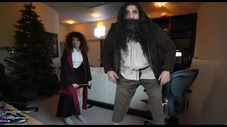 2/7/23 EsfandTV - Hagrid & Hermione Play Hogwarts Legacy