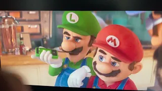 The super Mario bros movie punch out pizzeria scene