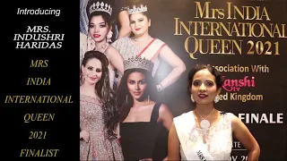 INDUSHRI HARIDAS - MRS INDIA INTERNATIONAL QUEEN 2021 FINALIST, INTRODUCTION ROUND