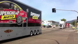 V8 Supercars Transporter Parade, Townsville 2011