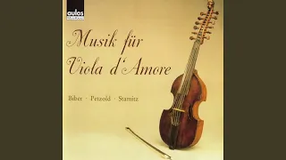 Viola d'amore Suite in A Major: IV, Sarabande